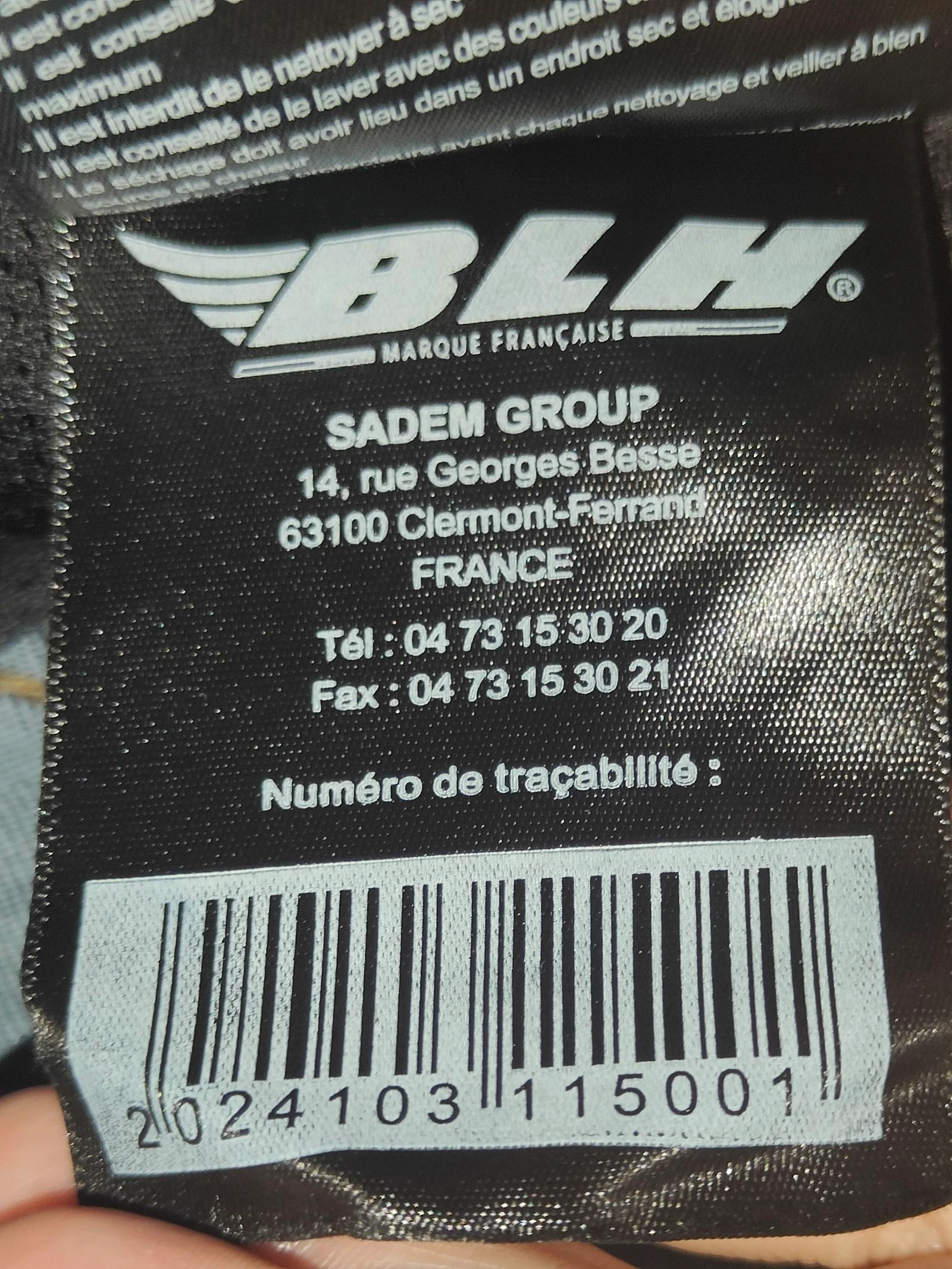 Equipamentos motard homem marca BLH tamanho 46 + 4 proteções – photo 18